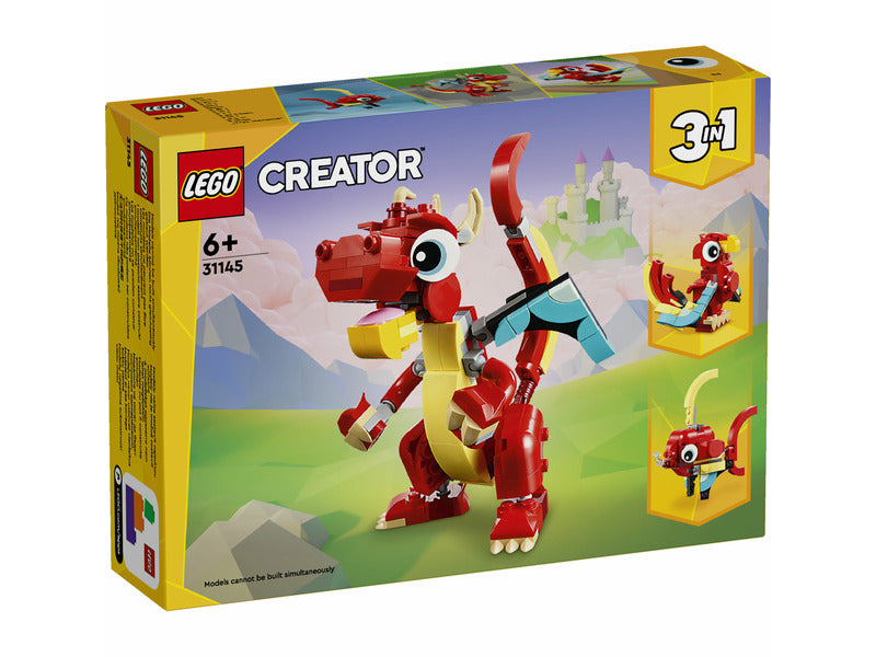 Lego® Creator 31145 Vörös sárkány