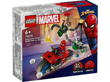 Lego® Marvel Super Heroes Motoros üldözés: Pókember Vs. Doc Ock