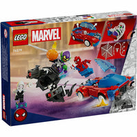 Lego® Marvel: Pókember versenyautó & Venomizált Zöld Manó