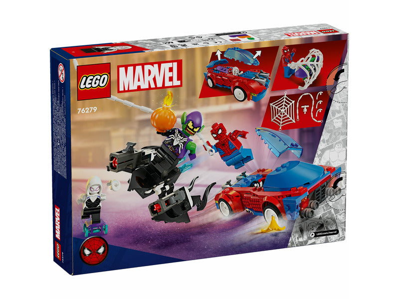 Lego® Marvel: Pókember versenyautó & Venomizált Zöld Manó