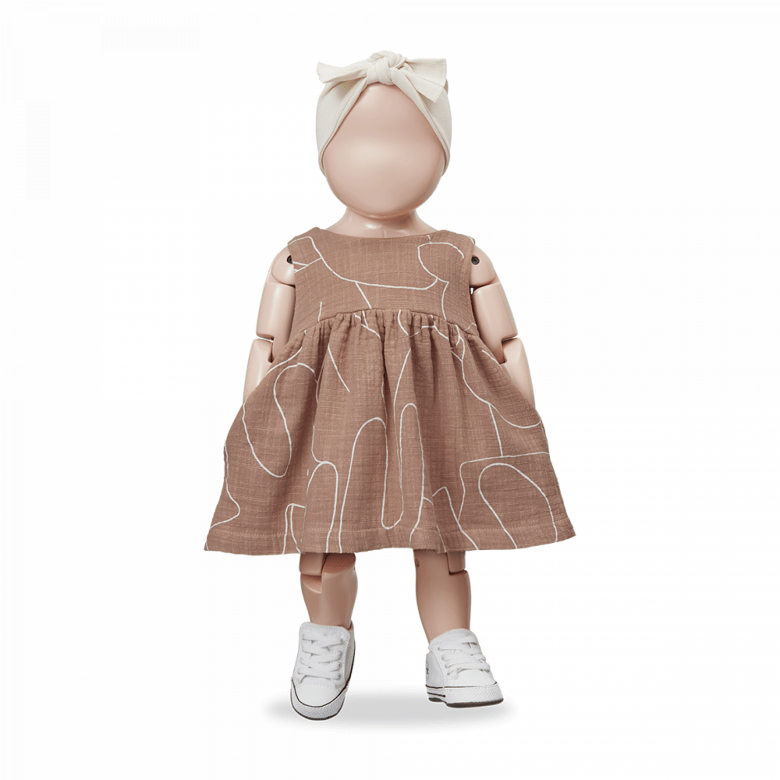 1+ in the family® Camelia ruha apricot - 1+ - Ruhák és szoknyák - OduStore