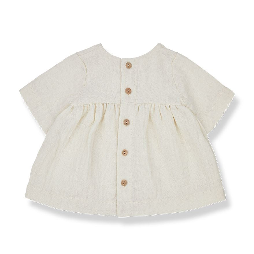 1 + in the Family® Enea™ Ecrü Gombos Ruha - 1+ - Ruhák és szoknyák - OduStore