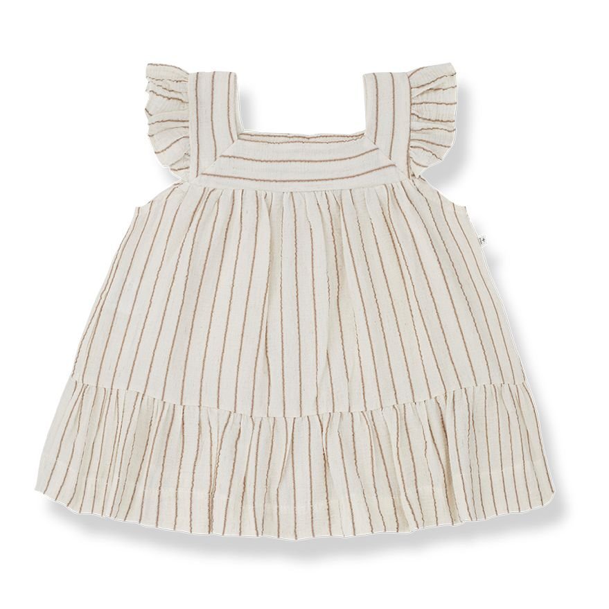 1 + in the Family® Fodros vállú babaruha - MIRIAM - 1+ - Ruhák és szoknyák