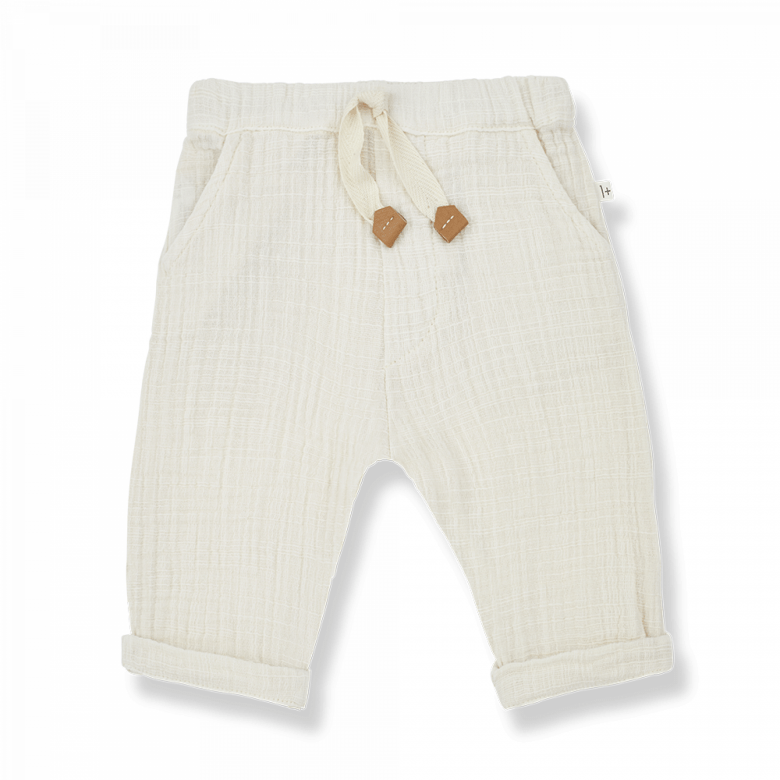 1+ in the family® Giorgio nadrág ivory - 1+ - Nadrágok és Rövidnadrágok - OduStore