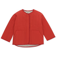 Konges Sløjd Storm Thermo Kabát - Fiery Red 9-10Y