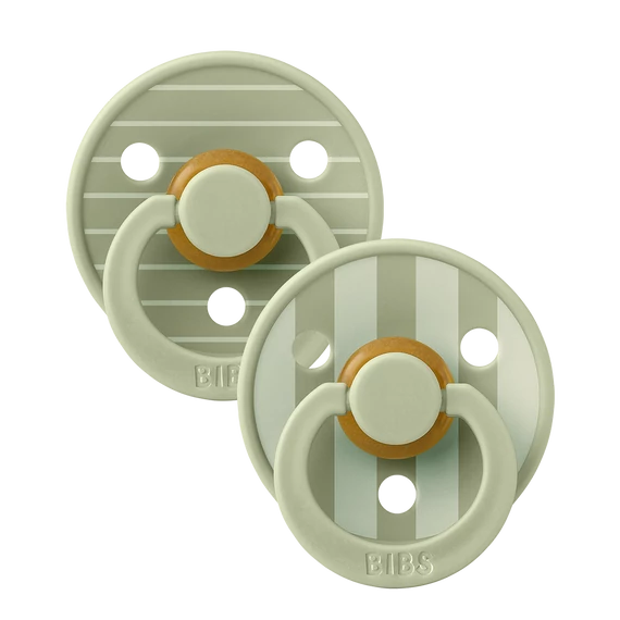 BIBS Studio Pin Colour Zsálya Mix, 0-6 hó Cumi méret