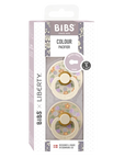 BIBS x Liberty - 2-es szett Colour Szamóca Krémfehér Mix
