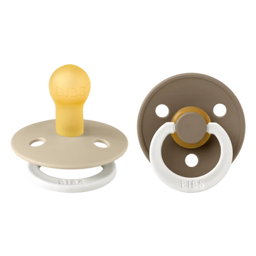 BIBS Colour 2-es Szett - Esti vanília/Esti tölgy, 0-6 hó