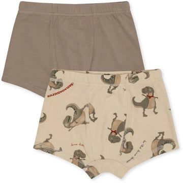 Konges Slojd 2 pack boxer - dansosaurus/stone