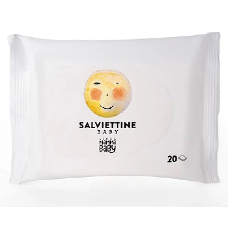 Linea® Mammababy™ Nedves törlőkendő 20 db - Aloe Vera és kamilla