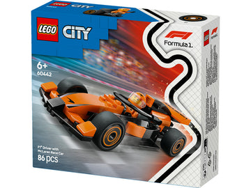 Lego® City F1-es pilóta Mclaren versenyautóval