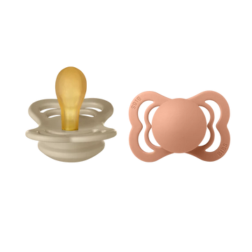 BIBS Supreme 2-es szett - Vanília/Barack, 0-6 hó