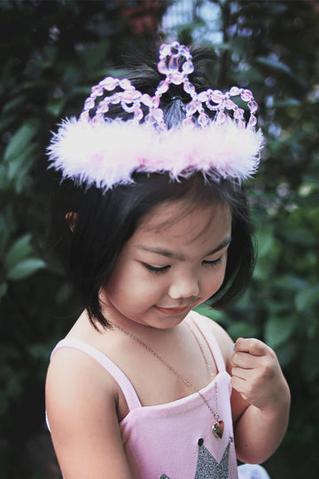 Great Pretenders Hercegnő tiara - Pink&Silver