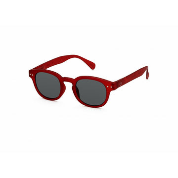 Izipizi® Retro Junior #C 5-10Y Napszemüveg - Red, Grey Lenses