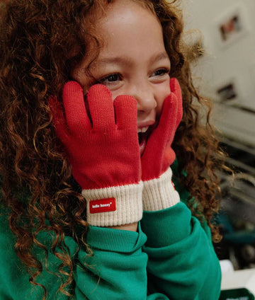 Hello Hossy Gloves - Handy Framboise