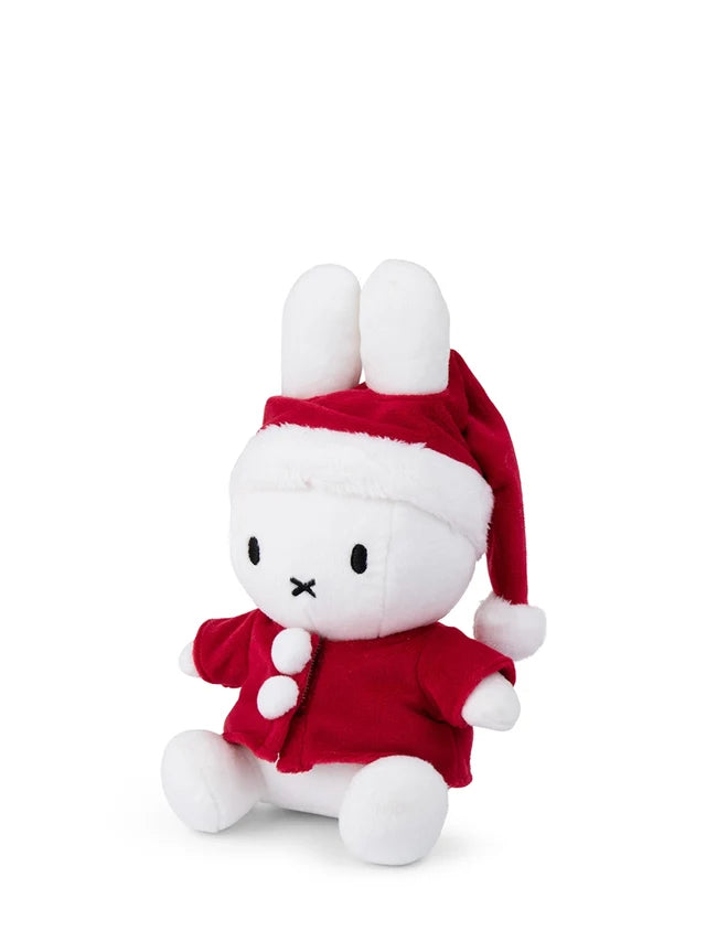 Bon Ton Toys Miffy Mikulás plüss (23cm) - White / Red