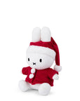 Bon Ton Toys Miffy Mikulás plüss (23cm) - White / Red
