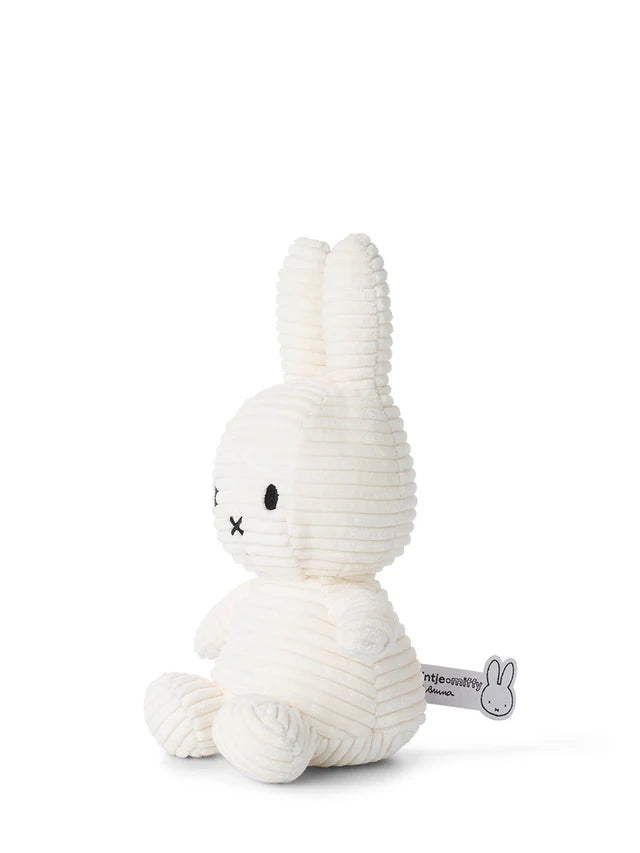 Bon Ton Toys - Miffy Kordbársony 23 cm - Offwhite