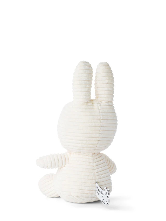 Bon Ton Toys - Miffy Kordbársony 23 cm - Offwhite