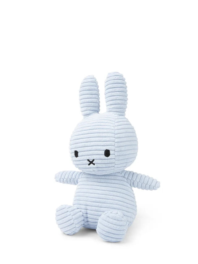 Bon Ton Toys - Miffy Kordbársony 23 cm - Ice Blue