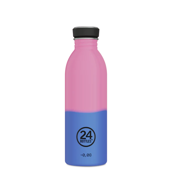 24Bottles® Urban Rozsdamentes Acél Kulacs - Reactive Pink/Blue