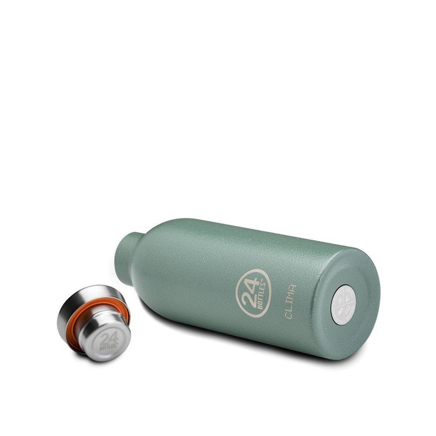 24BOTTLES® Clima 500Ml Rozsdamentes Acél Termosz - Rustic Moss Green - 24Bottles - Kulacs - OduStore