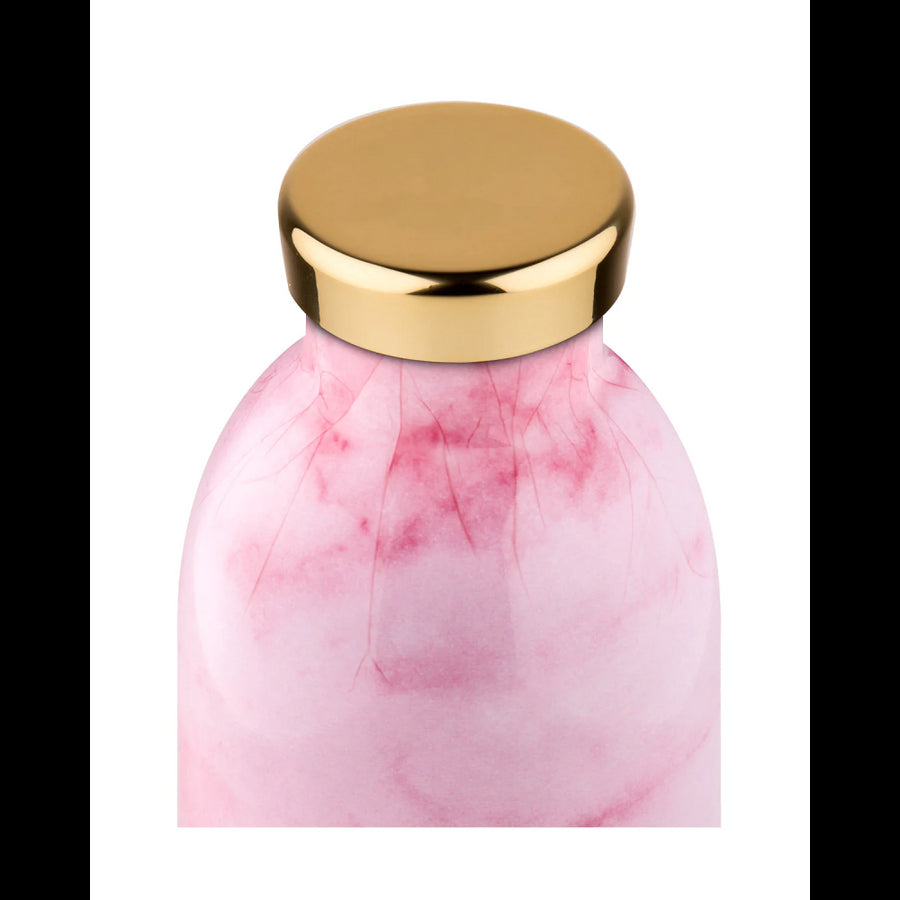 24Bottles® Clima 850Ml Rozsdamentes Acél Termosz - Pink Marble