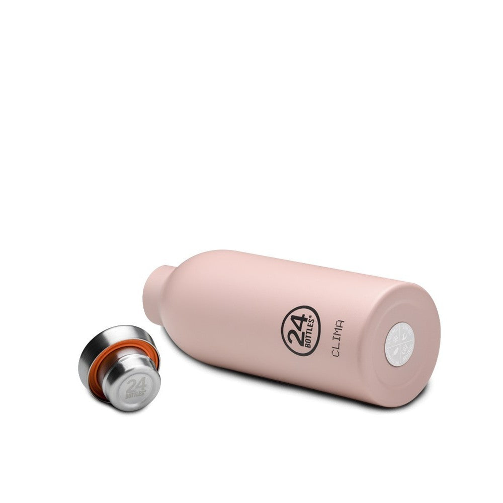 24Bottles® Clima 500Ml Rozsdamentes Acél Termosz - Stone Dusty Pink
