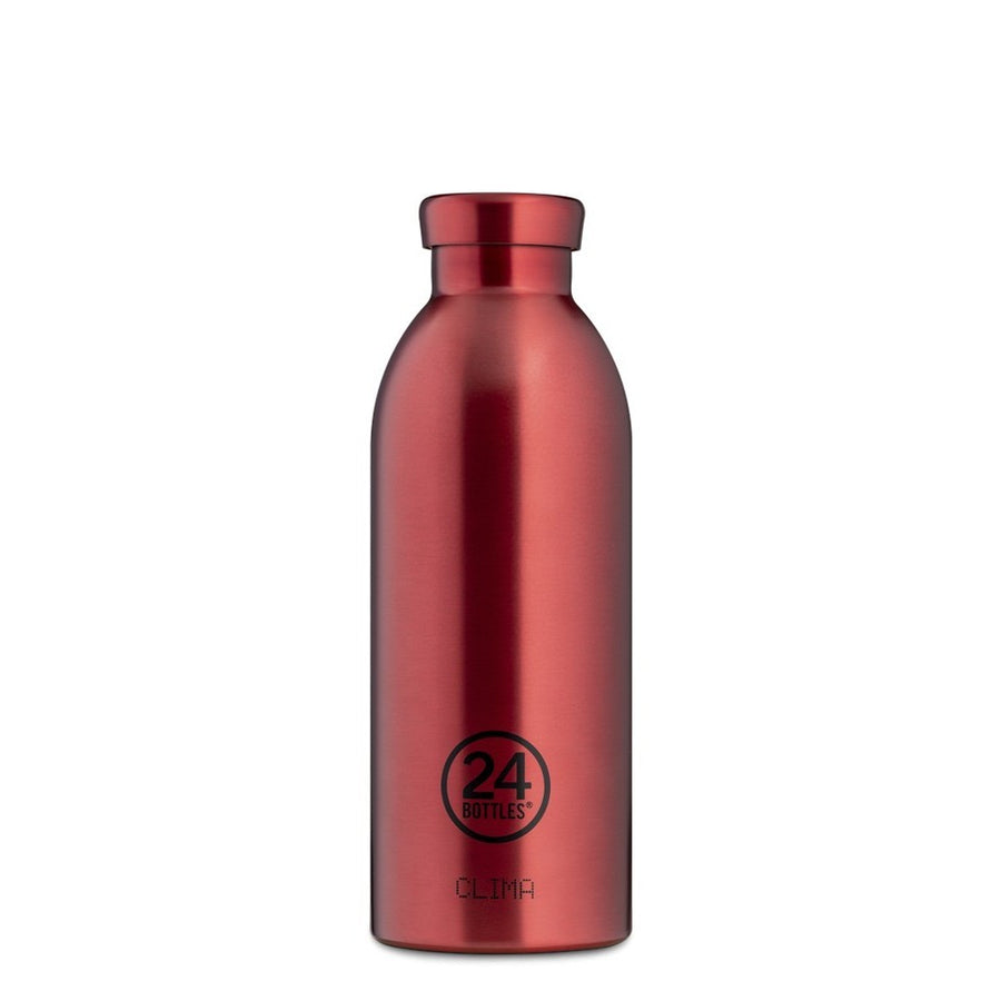 24Bottles Clima 500Ml Stainless Steel Thermos, Fire Red