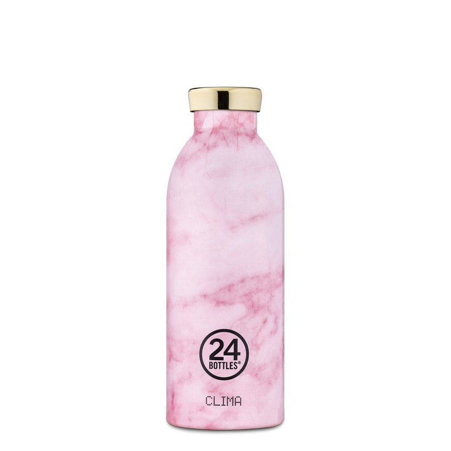 24Bottles® Clima Rozsdamentes Acél Termosz - Marble Pink