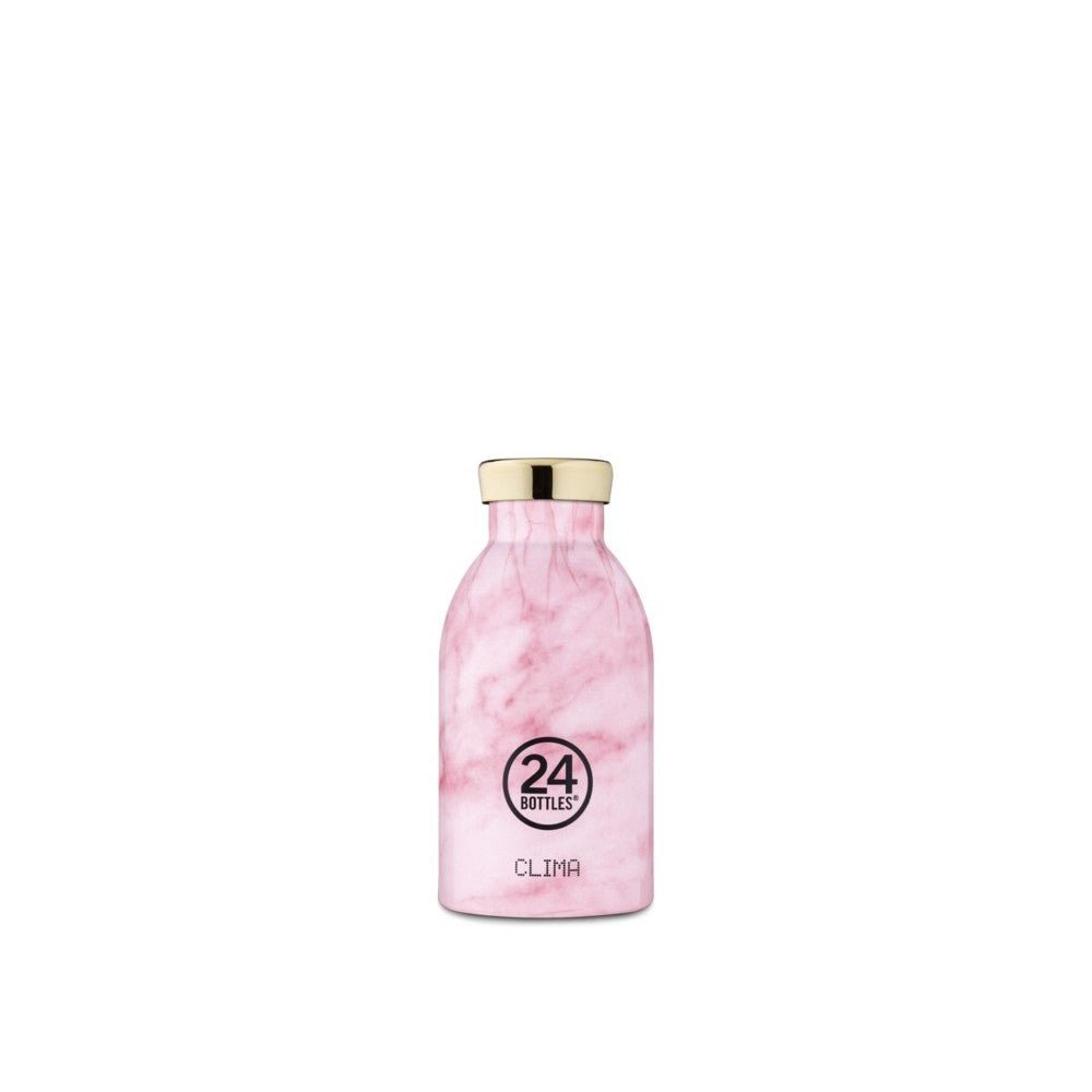 24Bottles® Clima Rozsdamentes Acél Termosz - Marble Pink - 24Bottles - Kulacs - OduStore