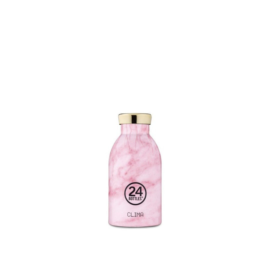 24Bottles® Clima Rozsdamentes Acél Termosz - Marble Pink - 24Bottles - Kulacs - OduStore