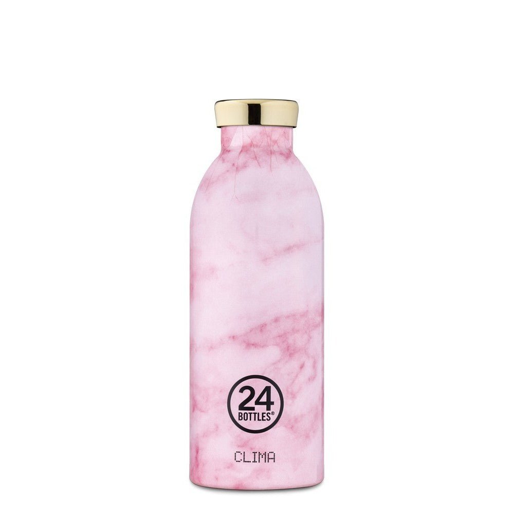 24Bottles® Clima Rozsdamentes Acél Termosz - Marble Pink - 24Bottles - Kulacs - OduStore