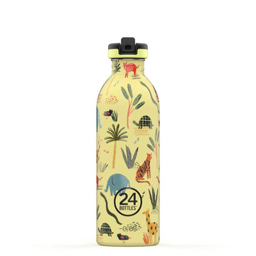 24Bottles® Kids Urban 500Ml Rozsdamentes Acél Kulacs - Jungle Friends - 24Bottles - Kulacs - OduStore