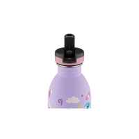 24BOTTLES® Kids Urban Rozsdamentes Acél Kulacs Szívószálas Kupakkal - Music Friends