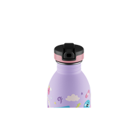24BOTTLES® Kids Urban Rozsdamentes Acél Kulacs Szívószálas Kupakkal - Music Friends