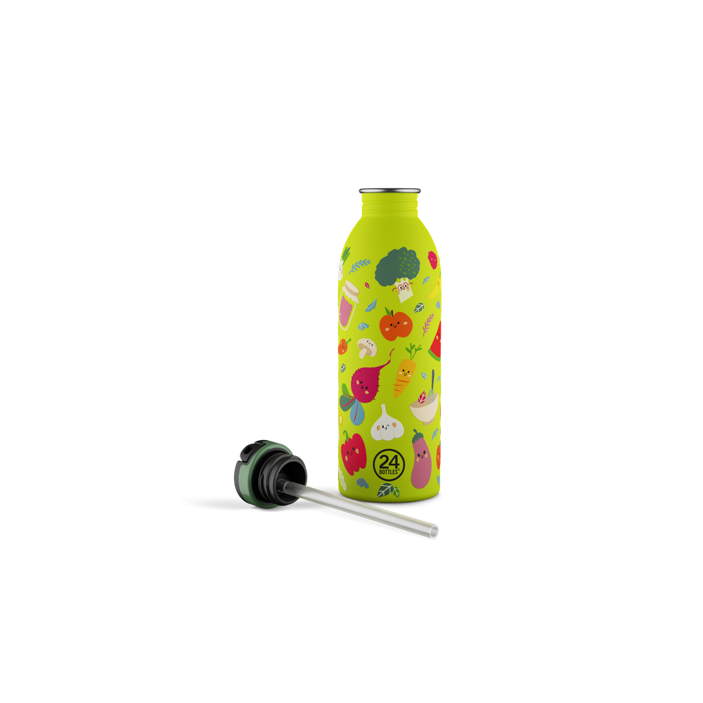 24Bottles® Urban 500Ml Rozsdamentes Acél Kulacs - Veggie Friends