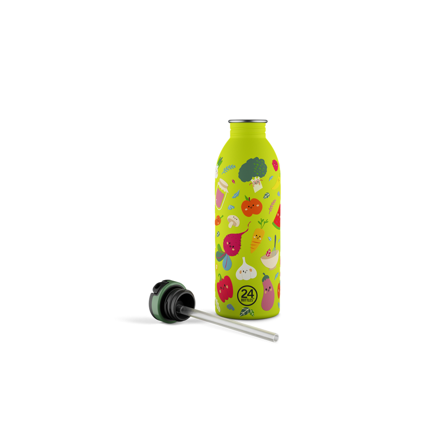 24Bottles® Urban 500Ml Rozsdamentes Acél Kulacs - Veggie Friends