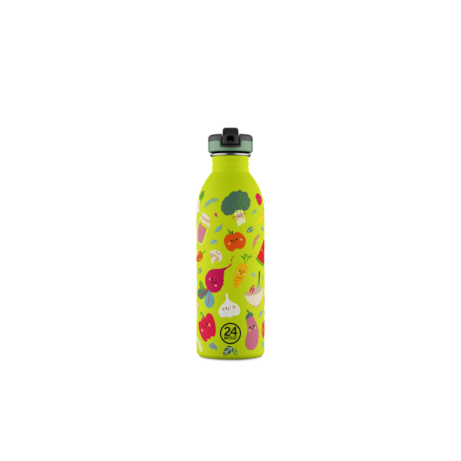 24Bottles® Urban 500Ml Rozsdamentes Acél Kulacs - Veggie Friends