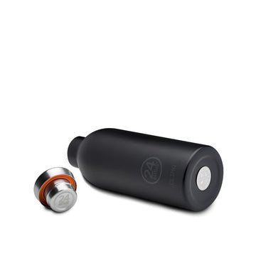 24Bottles® Clima 850Ml Rozsdamentes Acél Termosz -Stone Tuxedo Black