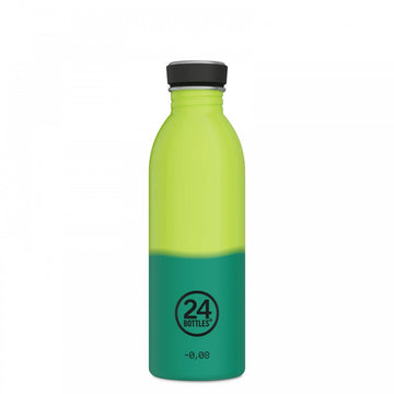 24Bottles® Urban Rozsdamentes Acél Kulacs - Reactive Yellow/Green