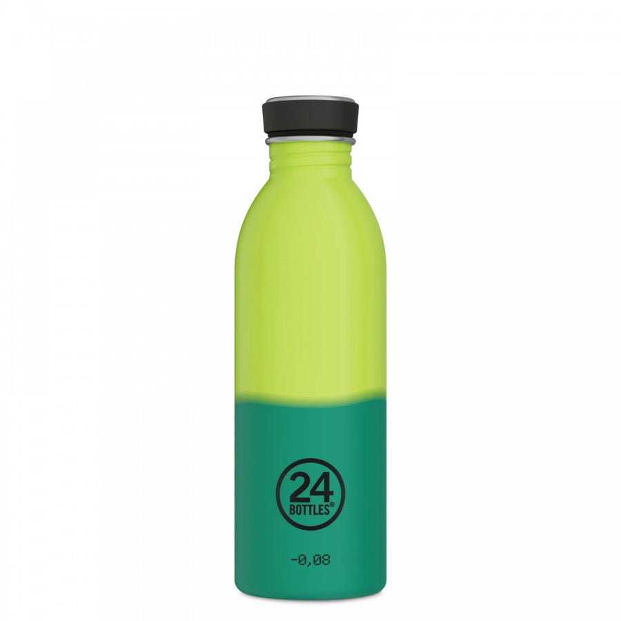 24Bottles® Urban Rozsdamentes Acél Kulacs - Reactive Yellow/Green