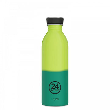 24Bottles® Urban Rozsdamentes Acél Kulacs - Reactive Yellow/Green - 24Bottles - Kulacs - OduStore