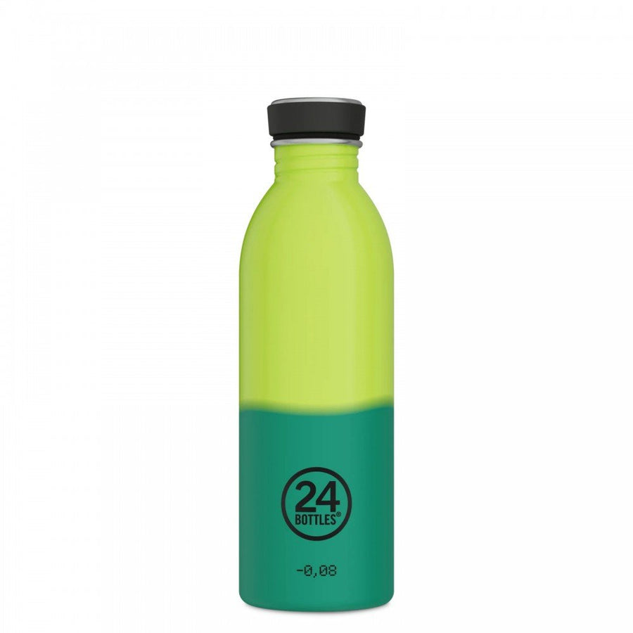 24Bottles® Urban Rozsdamentes Acél Kulacs - Reactive Yellow/Green - 24Bottles - Kulacs - OduStore