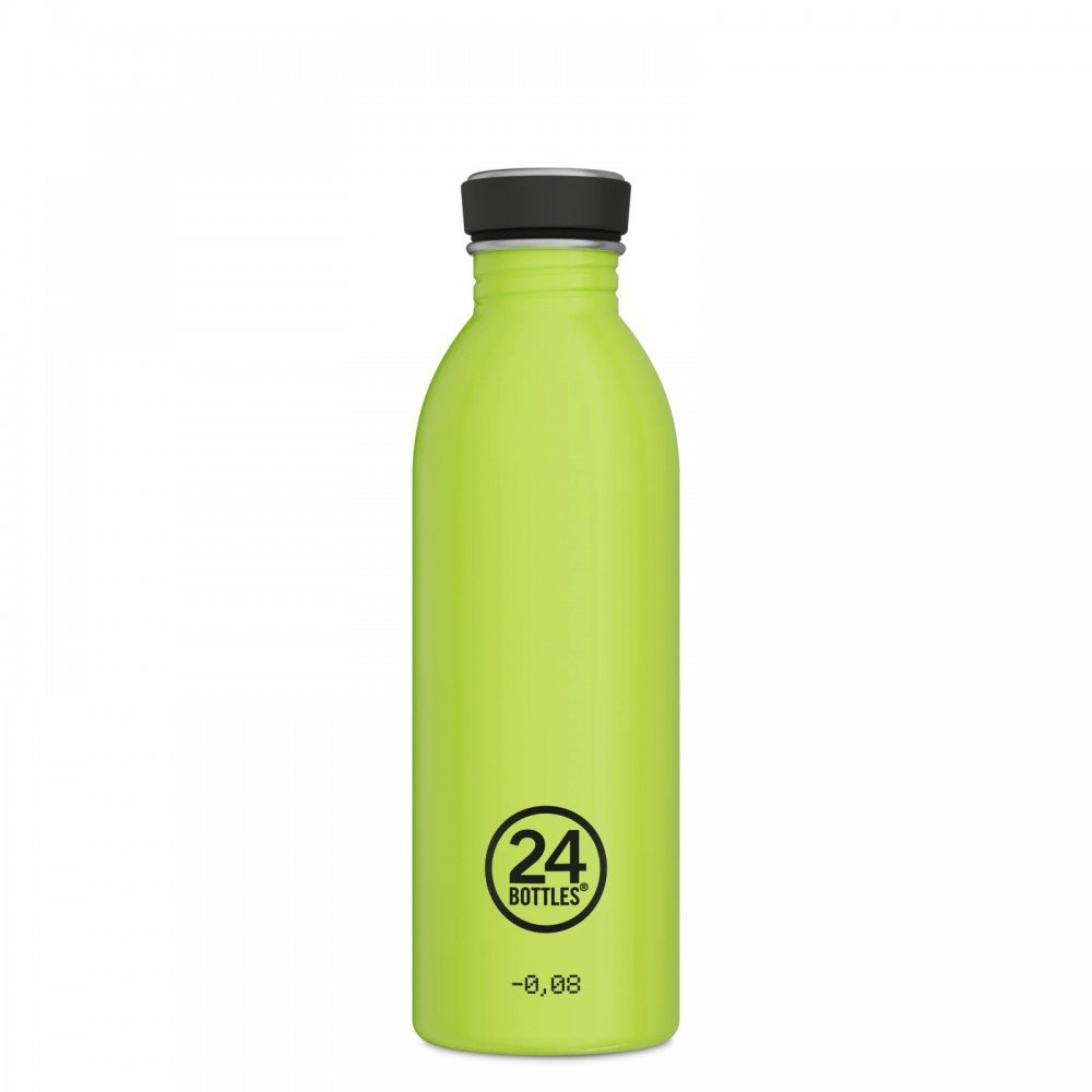 24Bottles® Urban Rozsdamentes Acél Kulacs - Reactive Yellow/Green - 24Bottles - Kulacs - OduStore
