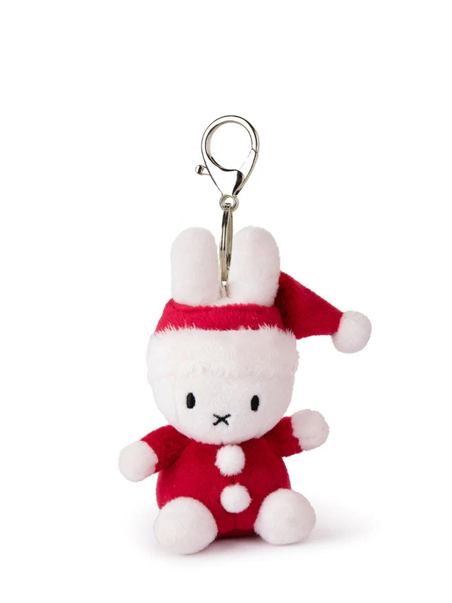 Bon Ton Toys Miffy Santa Claus keyring (10cm) - Red