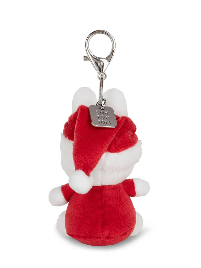 Bon Ton Toys Miffy Santa Claus keyring (10cm) - Red