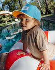 Hello Hossy Baseball sapka - Mini Sunny Blue