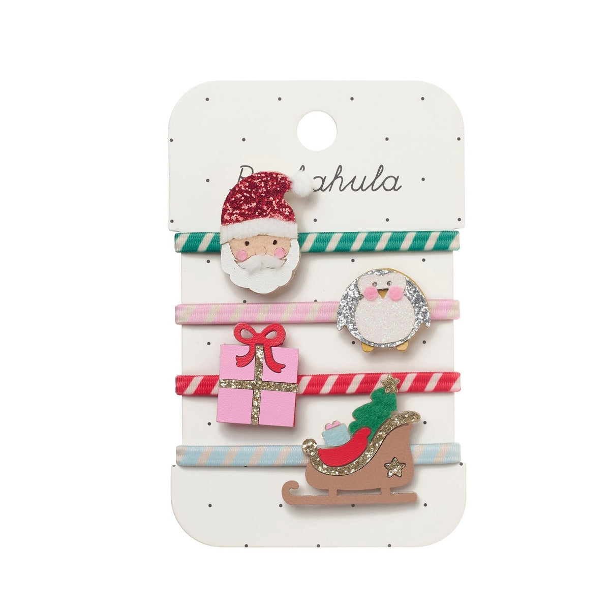 Rockahula Karácsonyi hajgumi szett - Merry Santa Ponies