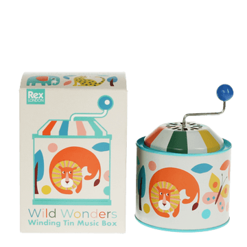 Rex London® Fém zenedoboz - Wild Wonders